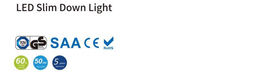 省エネの円形の細いパネルIP20トライアック調光 Energy Saving Round Slim Panel IP20 TRIAC dimming
